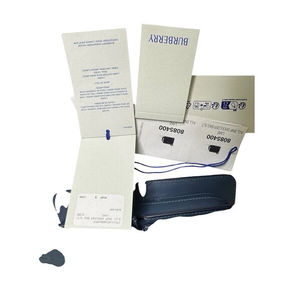 Burberry NWT Snip Shoulder Bag in Lake Blue - Picture 15 of 15